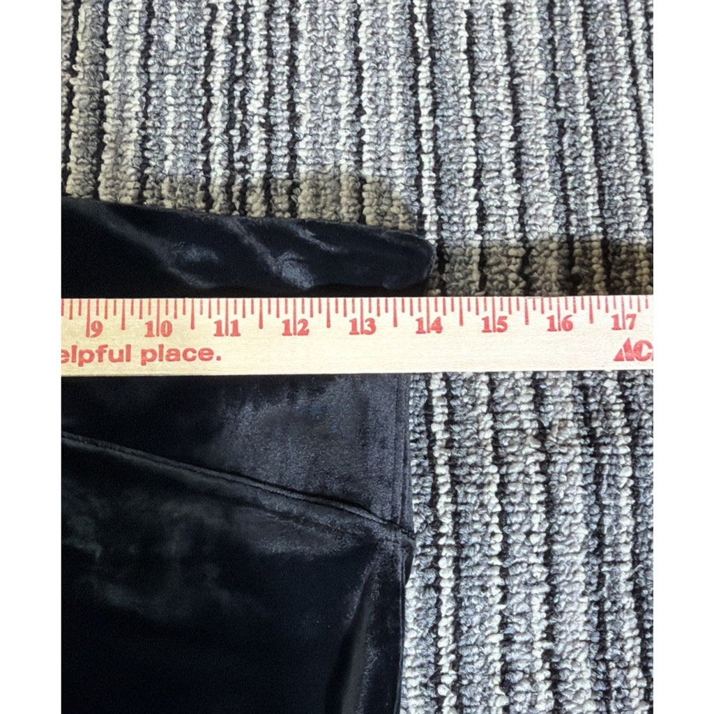 Spanx Womens Velvet Velour High Rise Shaping Leggings, Black, Size Large NWT