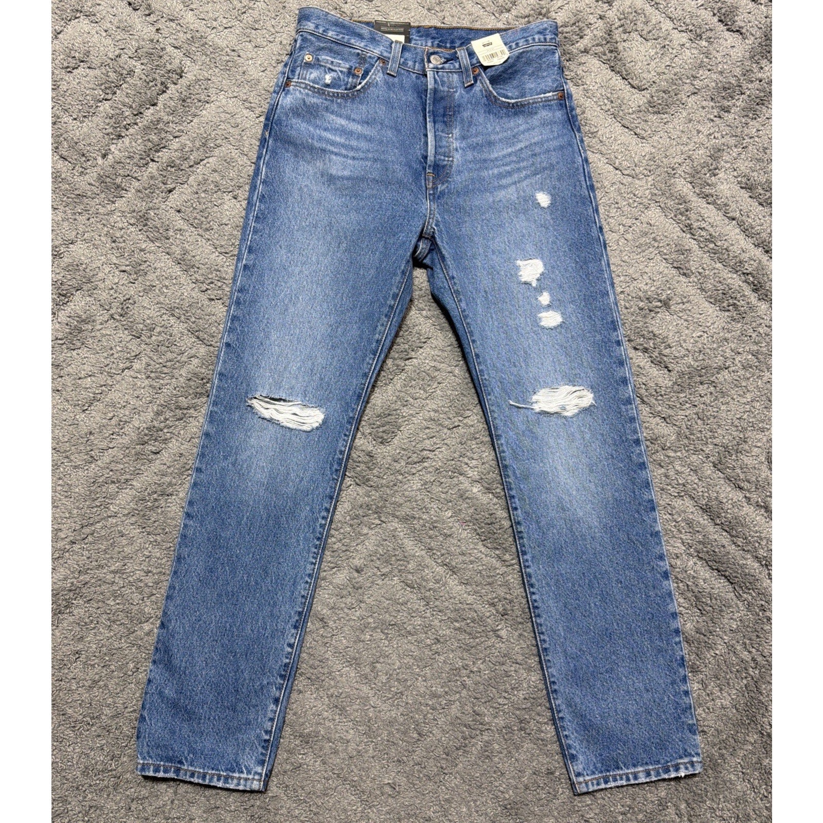 Levis 501 XX Straight Jeans Womens 26x30 Original Fit Premium Big E 125010358