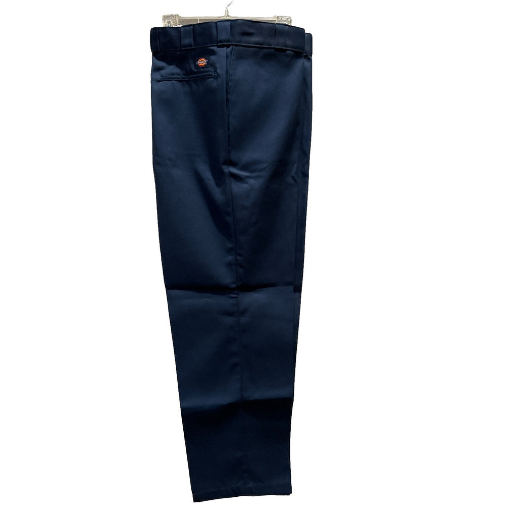 Dickies New 874 Plain Front 46 X 32 NWT Twill Work Navy Blue Pants