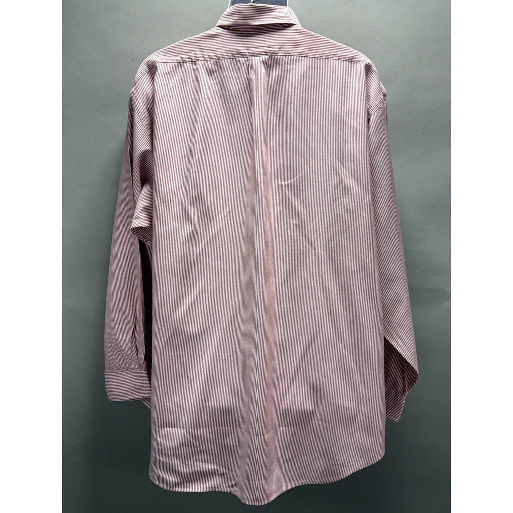 Vtg 90s Polo Ralph Lauren Yarmouth Mens Pink Button Down Long Sleeve Shirt XL
