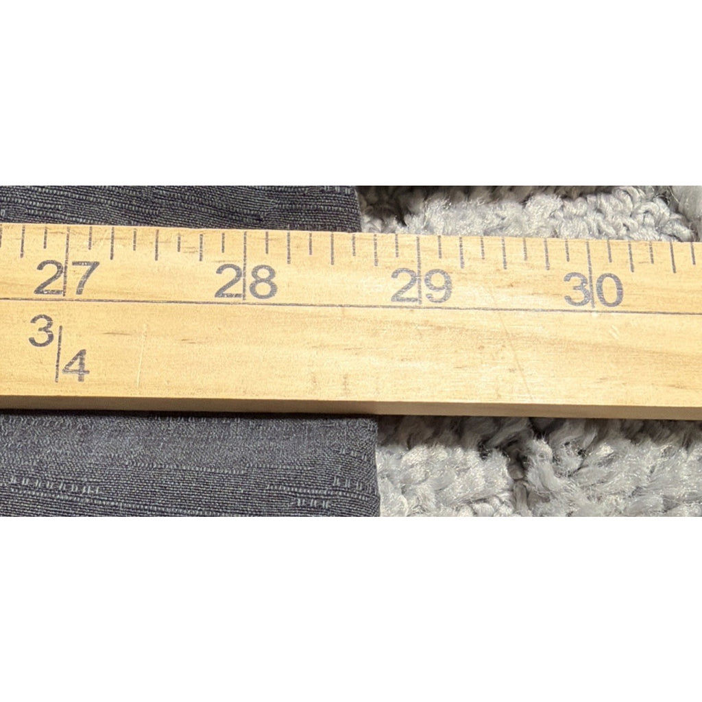 Joseph & Feiss Mens 100% Silk Embroidered Button Up Shirt 3X Black/Cream