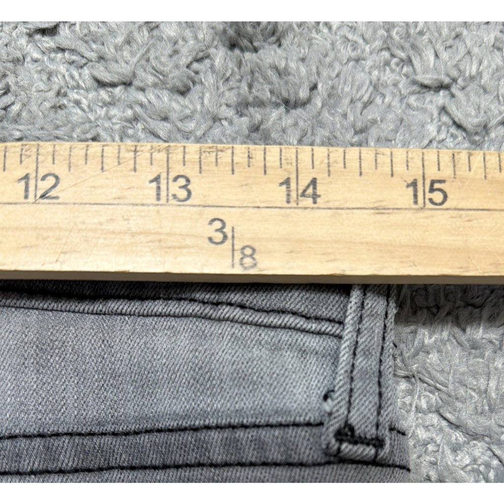 FLYING MONKEY Jeans Womens 29 Jeans Gray Denim Ripped Distress Mid Rise 29x27