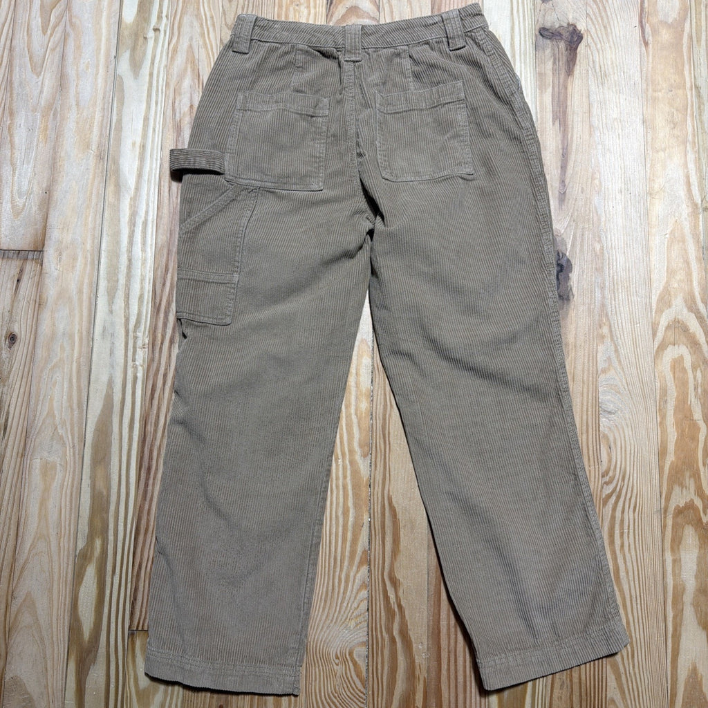 Re Generation by Celebrity Pink Corduroys Women's 9/29 Brown Carpenter Straight