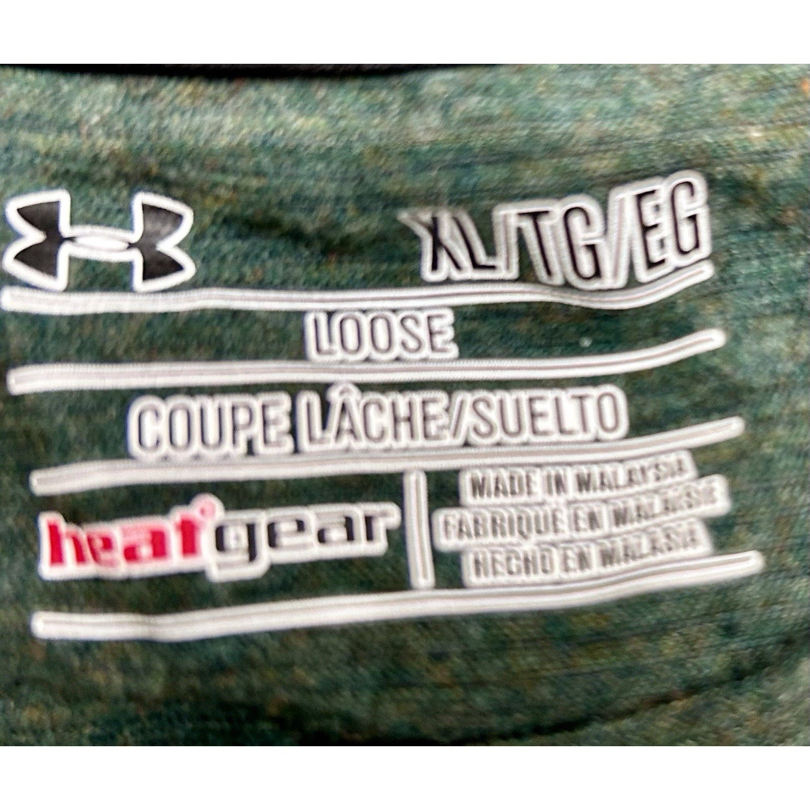 Under Armour Men’s Green Loose Fitted Long Sleeve Shirt Size XL Green.