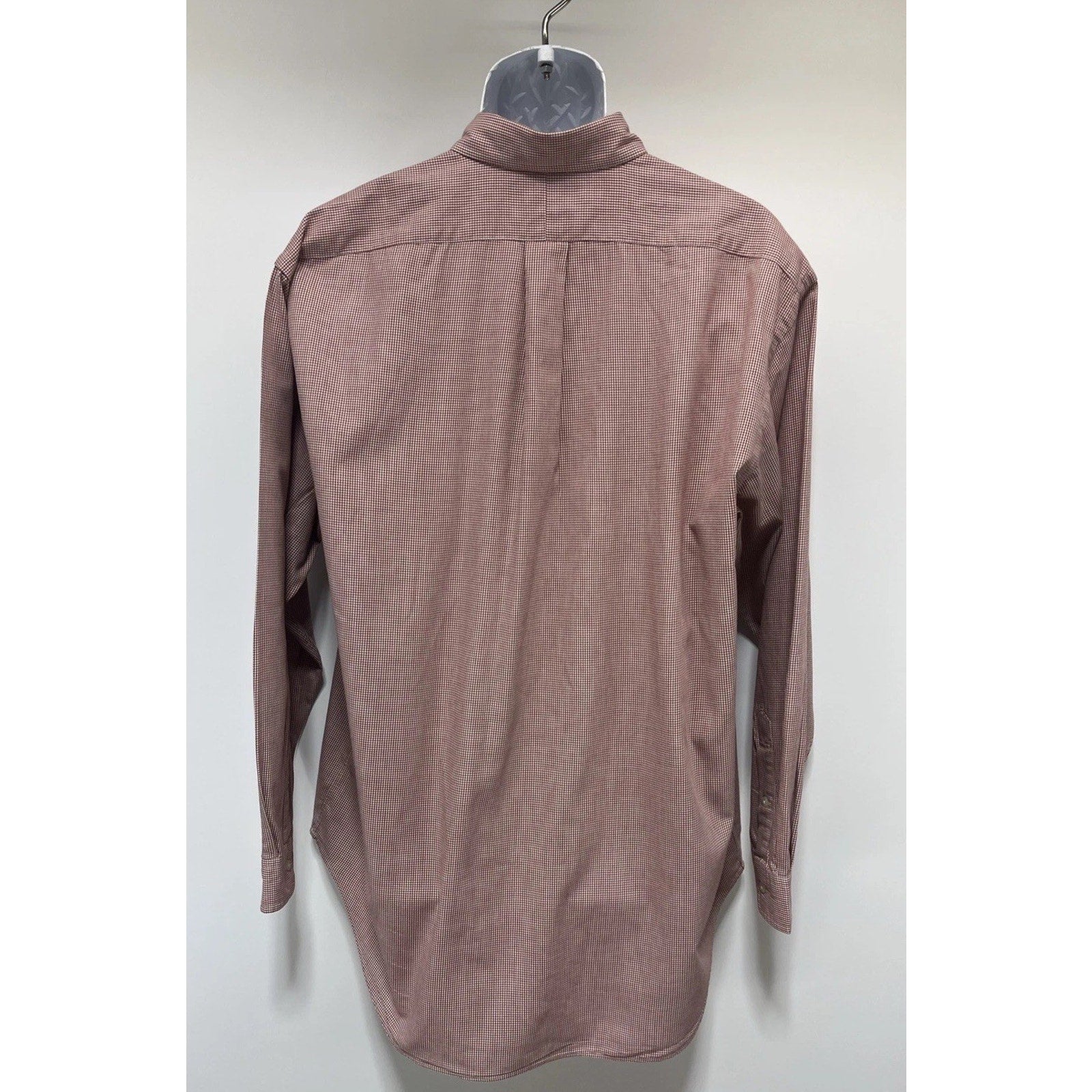 Polo Ralph Lauren Blaire Mens Red Check Long Sleeve Button Down Shirt Sz Large