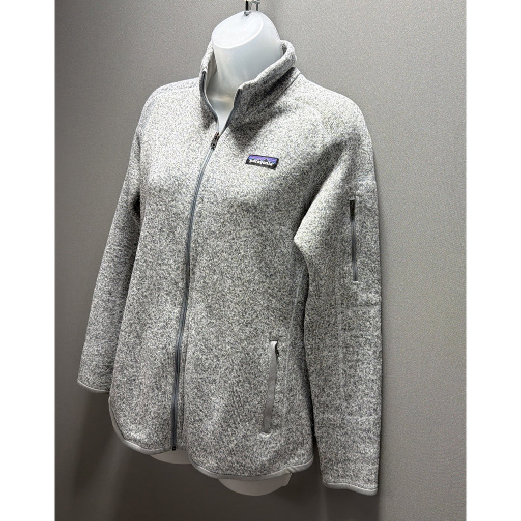 Patagonia Womens - Better Sweater Fleece Full Zip Jacket - Birch White Size M