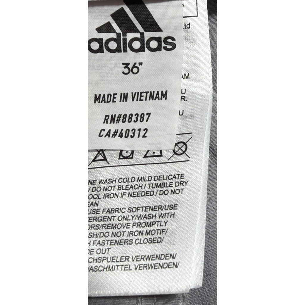 Adidas Ultimate 365 Stretch Grid Print All Over Golf Shorts Mens Size 38 New