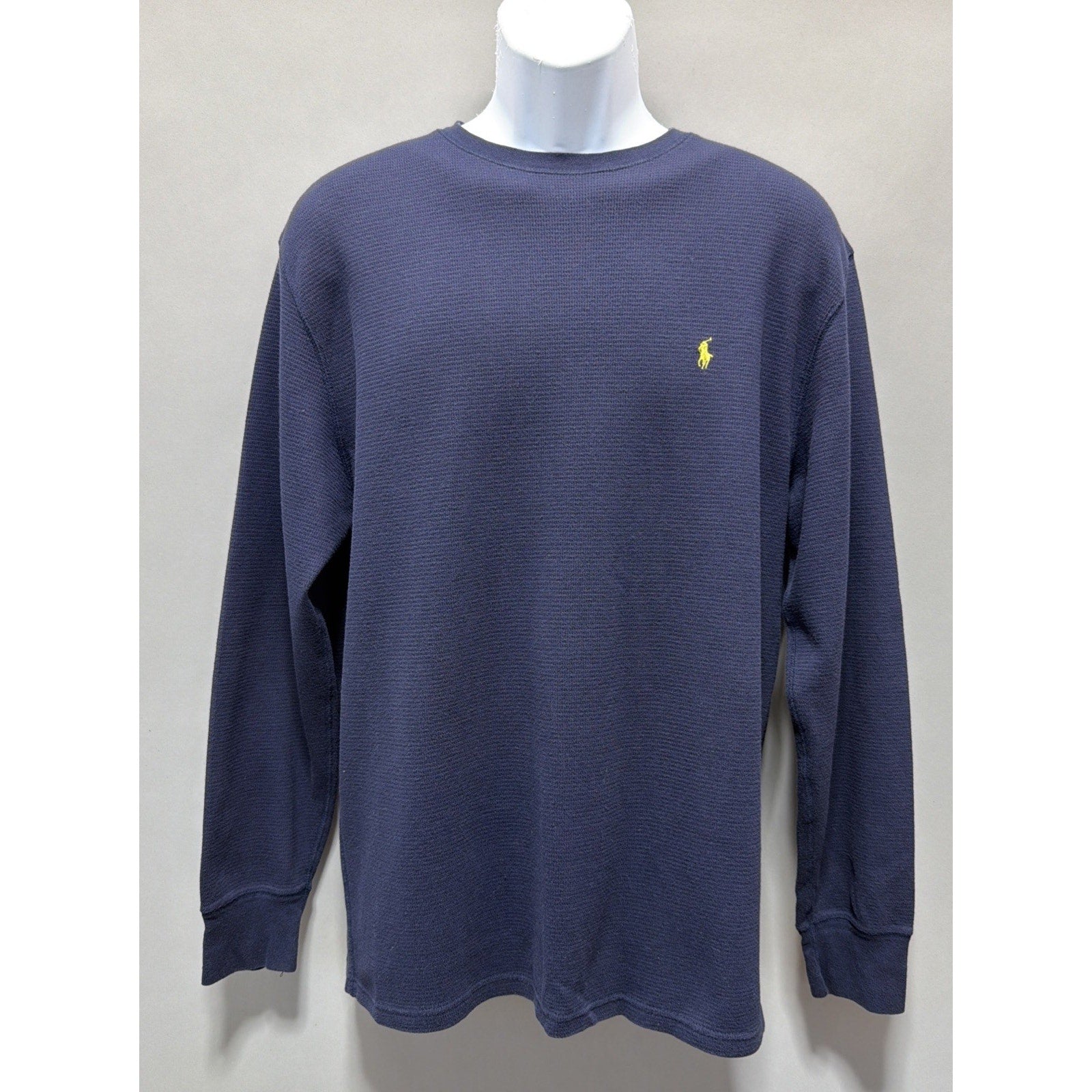 Men’s Polo Ralph Lauren Sleepwear Thermal Crew Neck Long Sleeve Tee •Size L