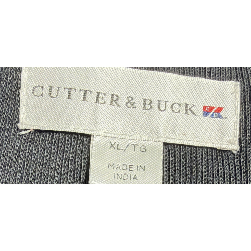 Alabama Crimson Tide Embroidered Golf Vest Black Cutter & Buck Men’s XL Pima