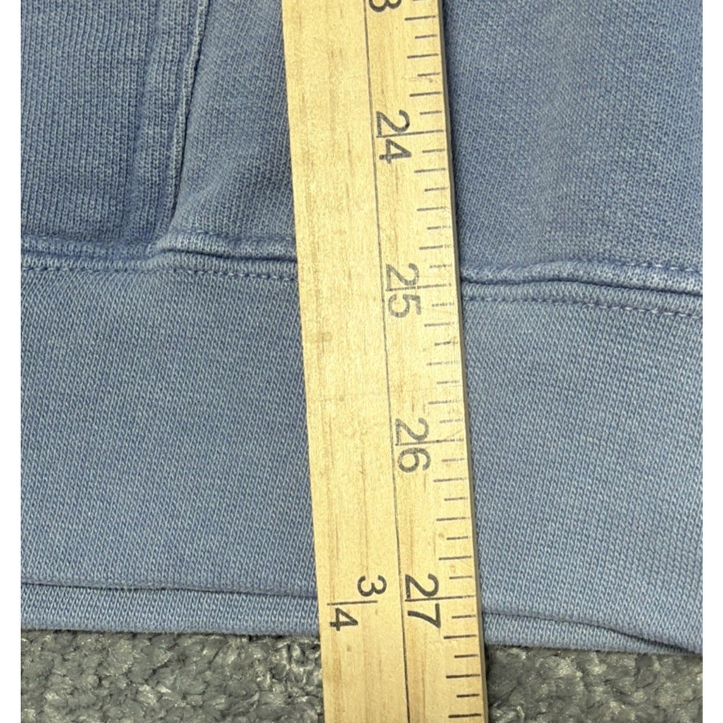 Herbology Cannabis Co. Fleece Hoodie By Comfort Colors Size Large Blue