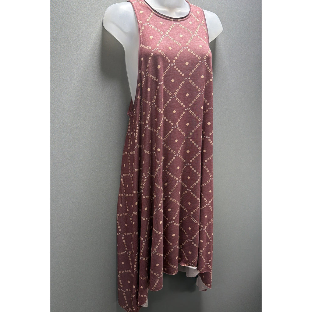 Ecote Urban Outfitters Dress Swing Boho Red Women’s Large