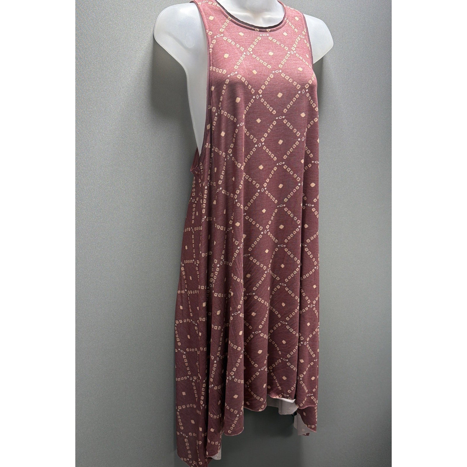 Ecote Urban Outfitters Dress Swing Boho Red Women’s Large