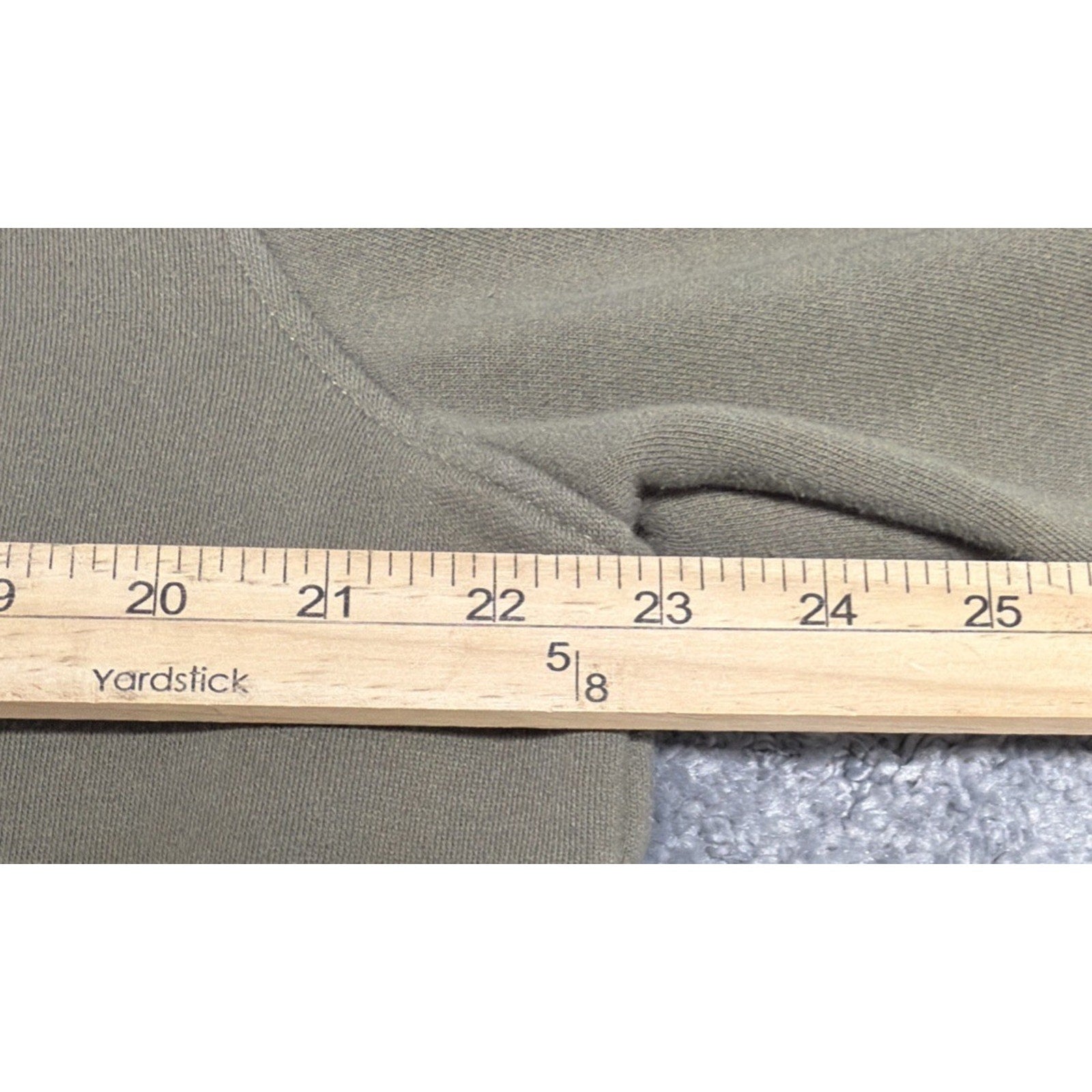 True Religion Fleece Crewneck Buddha Green Size Large