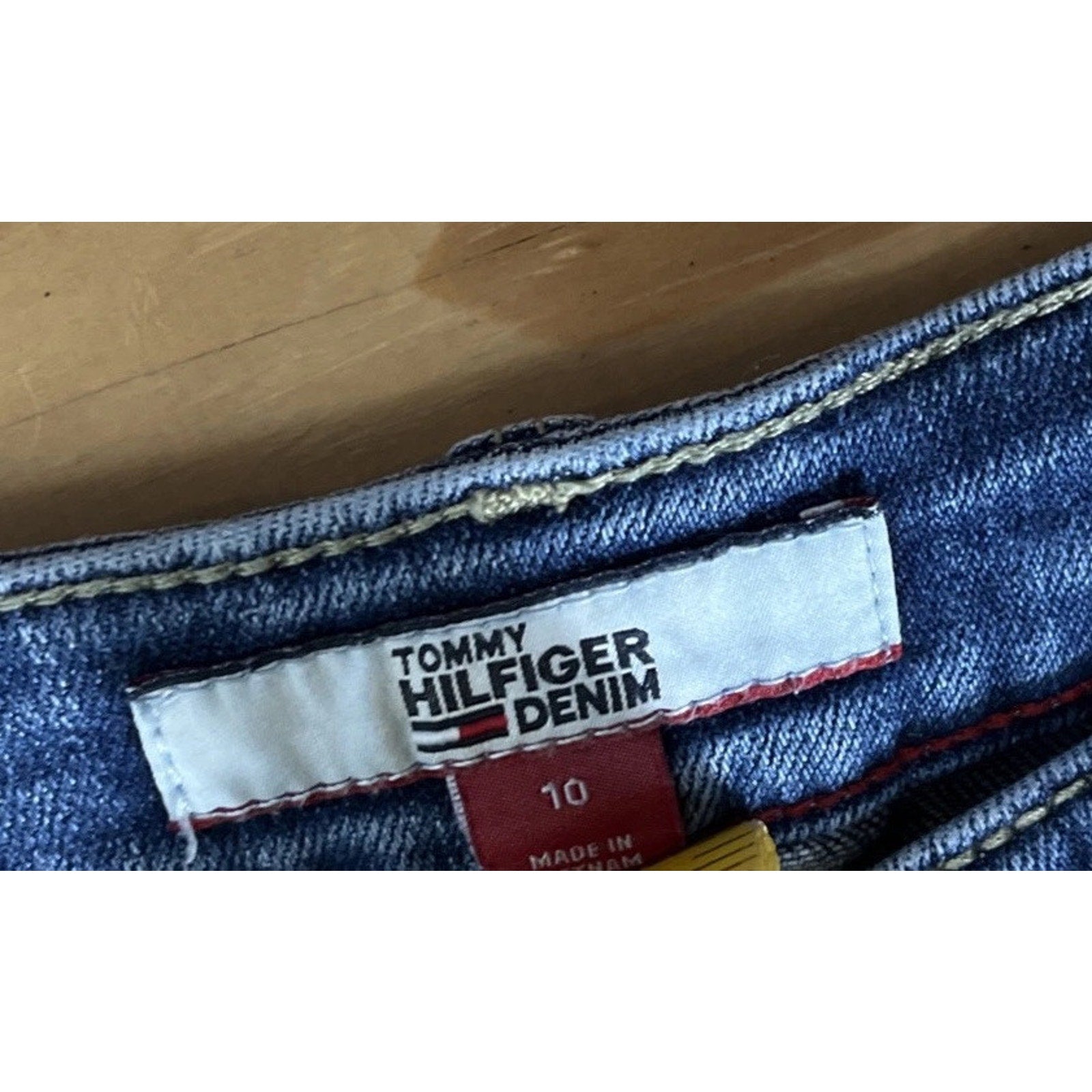 Tommy Hilfiger Women's Size 10 Dark Wash High Waist Tribeca Skinny Ankle Jeans