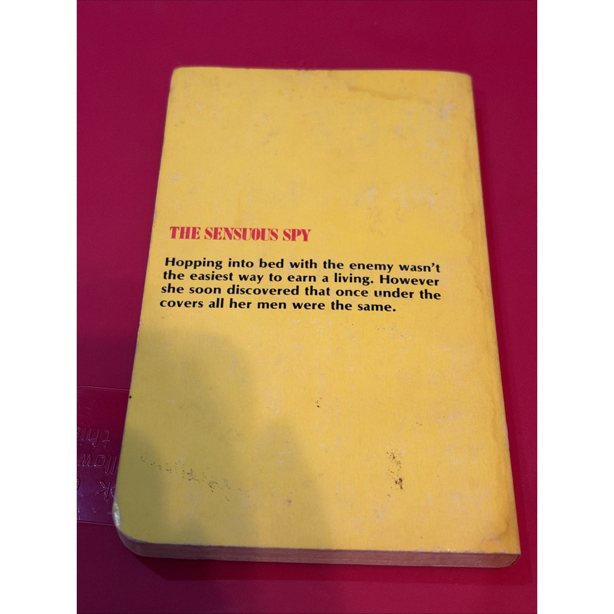 Liverpool PB The Sensuous Spy 1978 Karen Nelson Vintage Rare Paperback