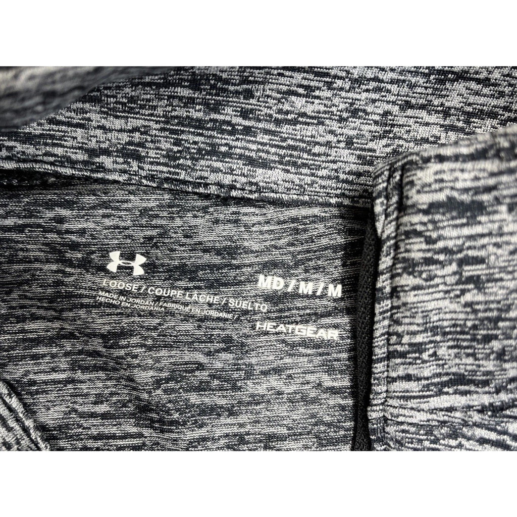 Under Armour Tech 1/2 Zip Twist Pullover Womens Size M Gray Long Sleeve