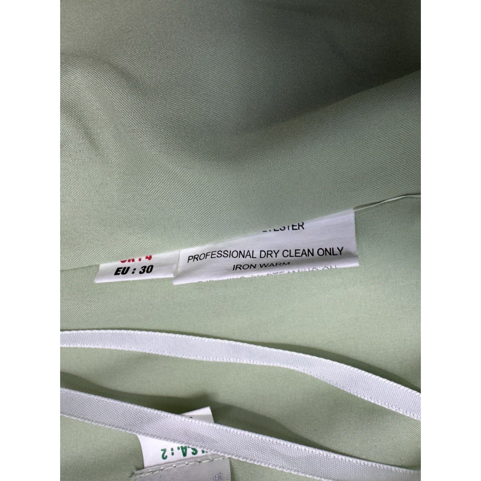 B2 Women's Green Satin Halter Crepe Back Mini Dress Size 2