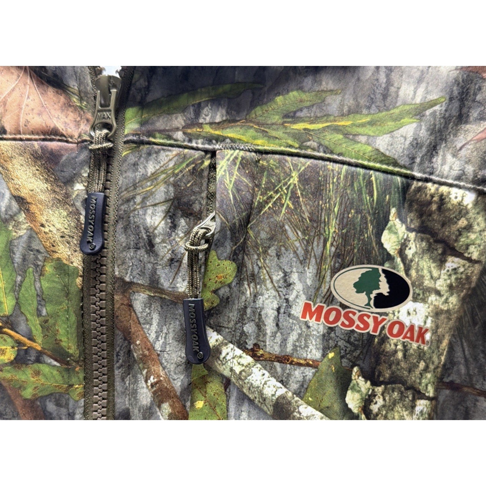 Mens Mossy Oak Obsession 1/4 Zip Hoodie Hunting Fishing Camping Size XL NWOT