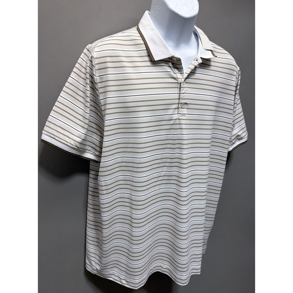 Abercrombie & Fitch Soft A&F Air Knit Polo Striped Size XL Preppy Casual New
