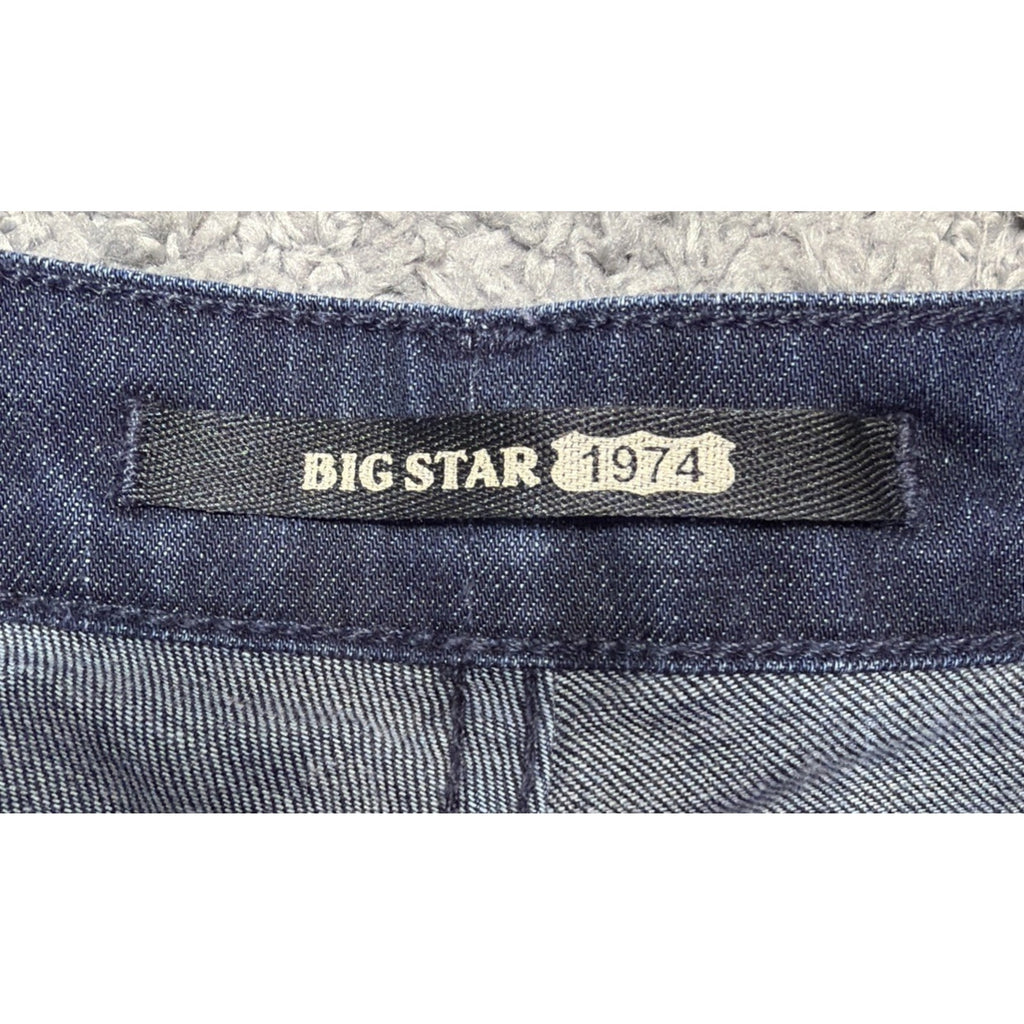 Big Star Alex Skinny Jeans Women's 30 Dark Wash Blue Stretch Denim Pant