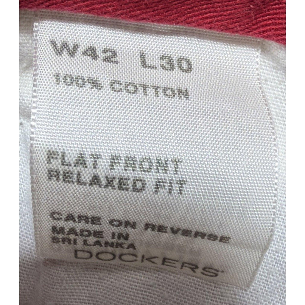 Dockers Cargo Pants Relaxed Fit Flat Front Men's 40X32 Work wear