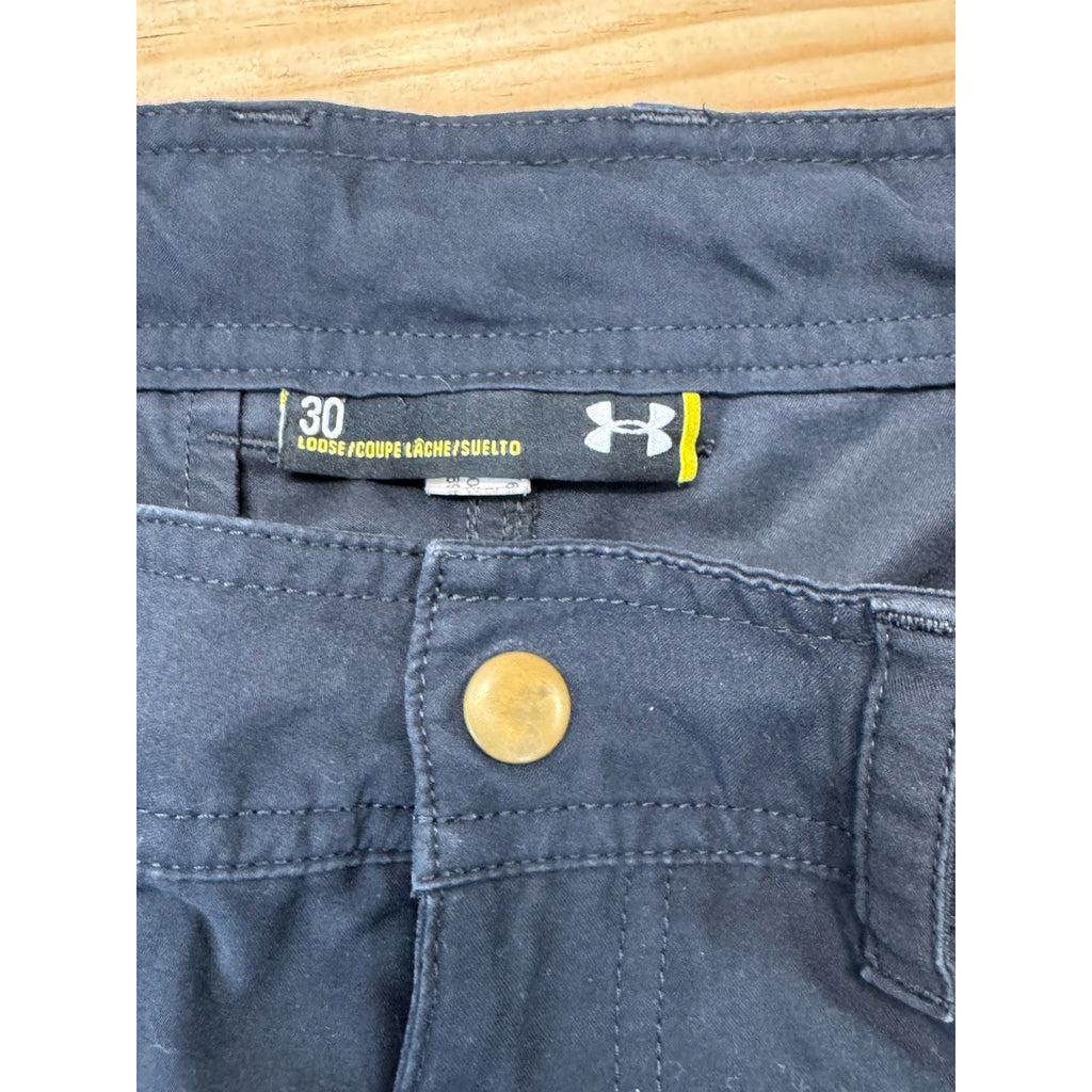 Under Armour Storm1 Shorts Water Repellant Breathable Men’s Size 30 Loose Blue