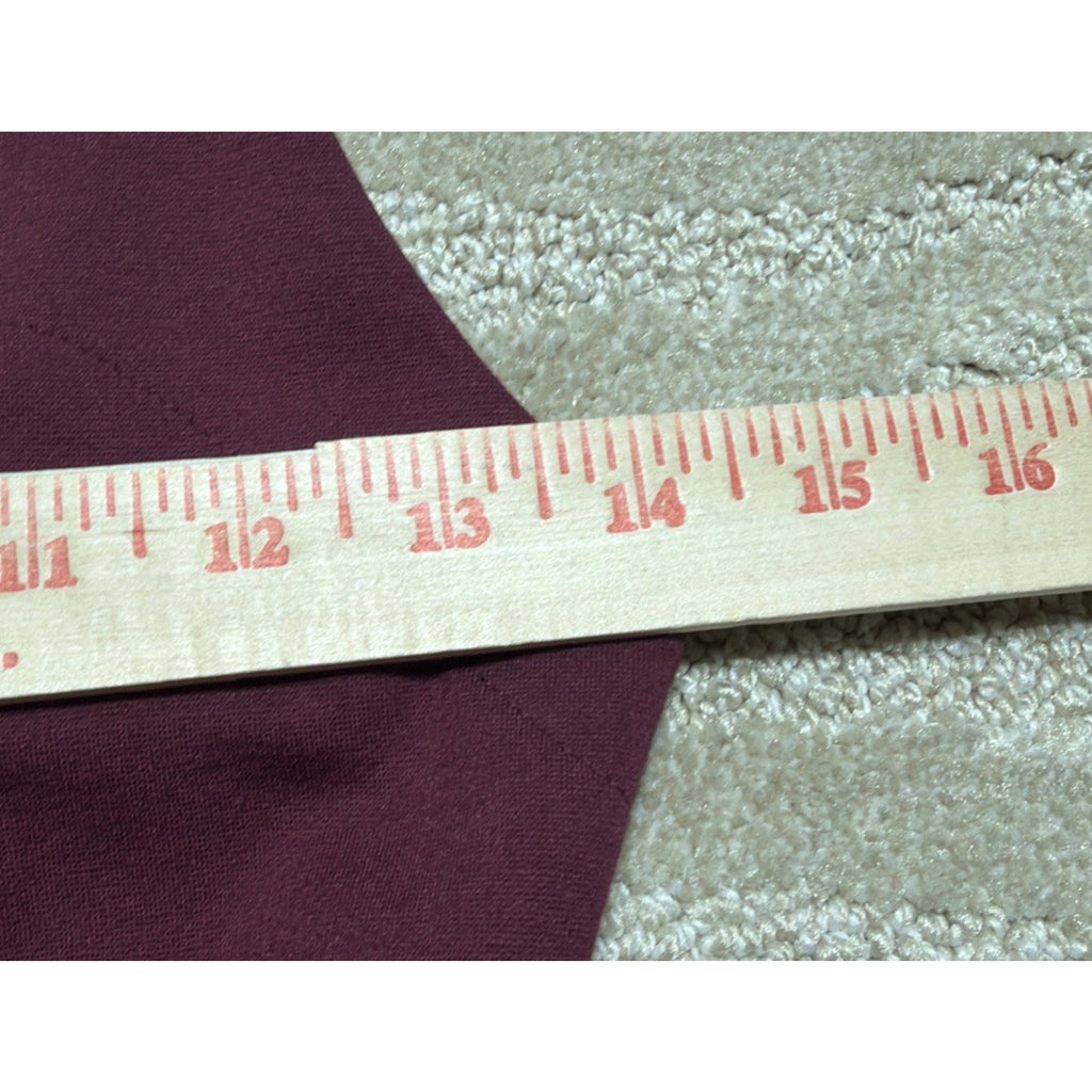 Haute Monde burgundy red cocktail party dress size Small Stretch