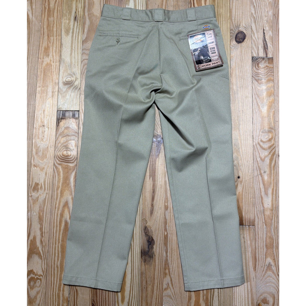 Vintage Dickies Khaki 874 Work Utility Streetwear Workwear Pants 34x29 NWT