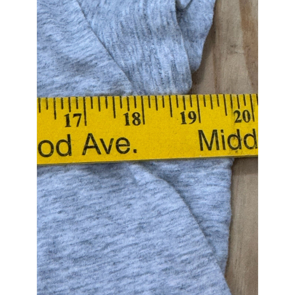 Womens Croft & Barrow Gray Short Sleeve Pink Flamingo Graphic Shirt Large EUC