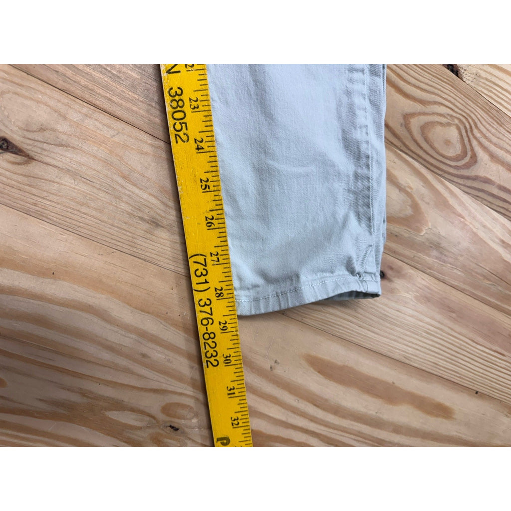 Angry Rabbit Women's Size 28/7Pocket Light Tan Denim Jeans Made In USA