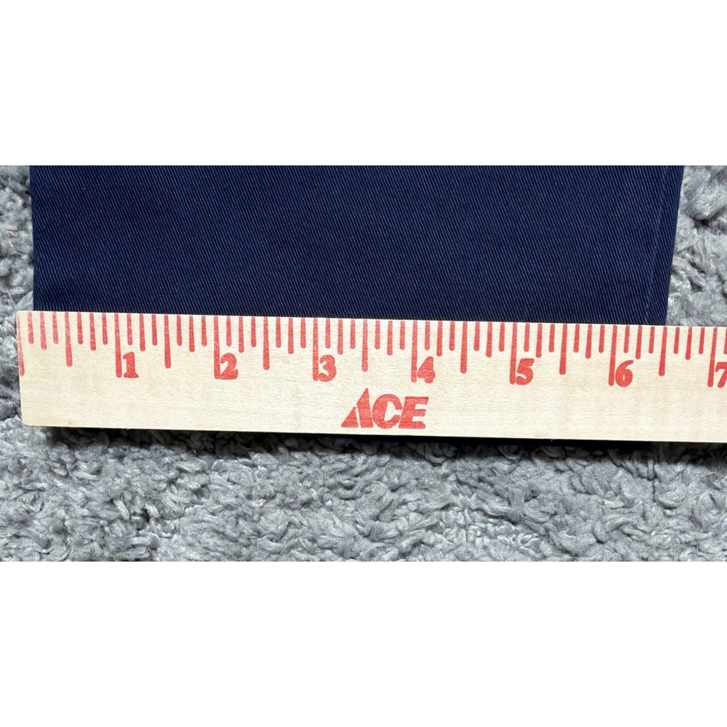 J Crew Crewcuts Youth 14 NEW Navy Blue Slim Chino Pants Button Front 29x28.5