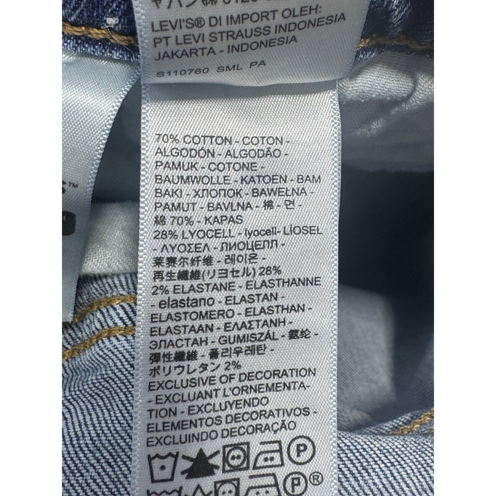 Levis 541 Dark Wash Blue Jeans Denim Straight Fit Men’s Size 38X29