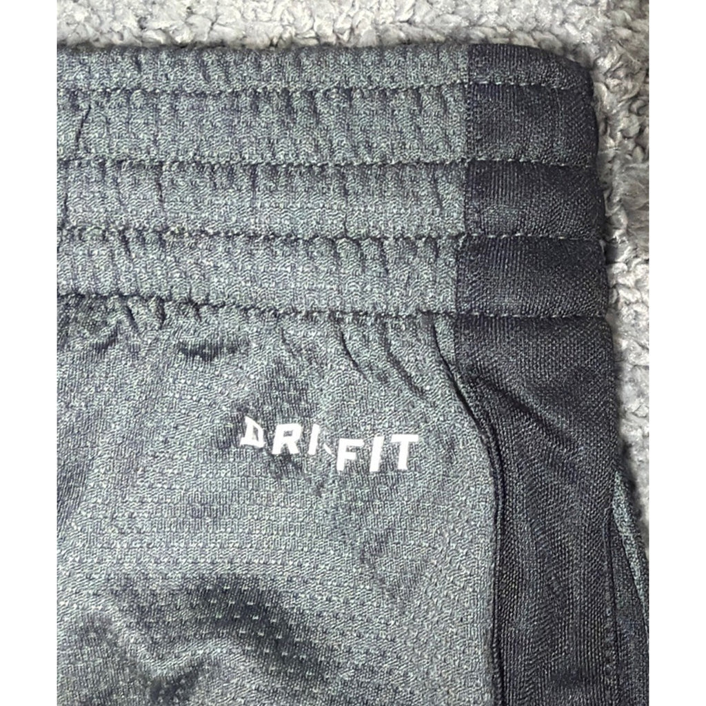 Nike Men's Cash Pant 586224-063 Dark Gray Black Stripes XL Ankle Zip Warm Ups