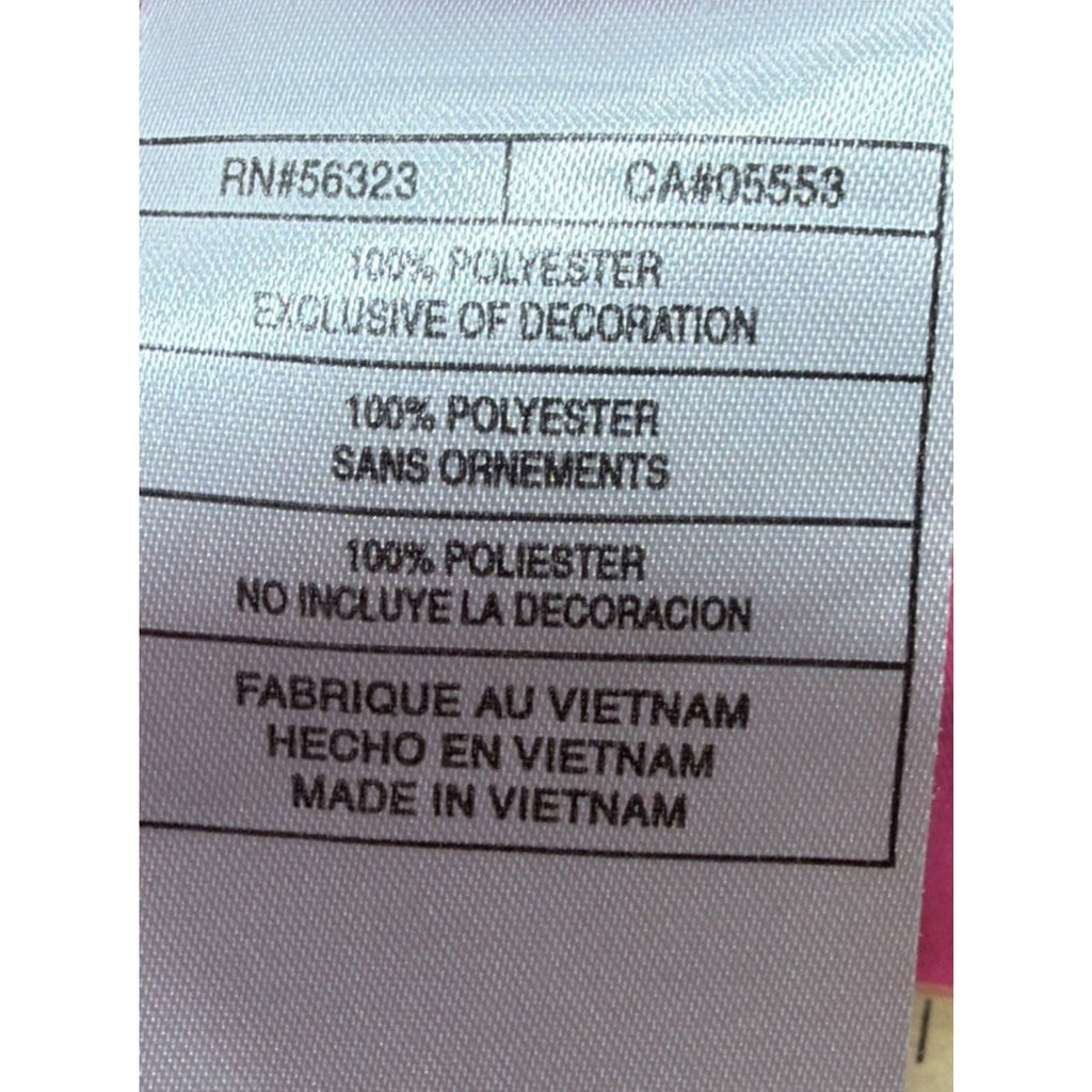 NIKE ATHLETIC FULL ZIP L/S TRACK JACKET WOMENS MEDIUM PINK FRONT POCKETS LOGO