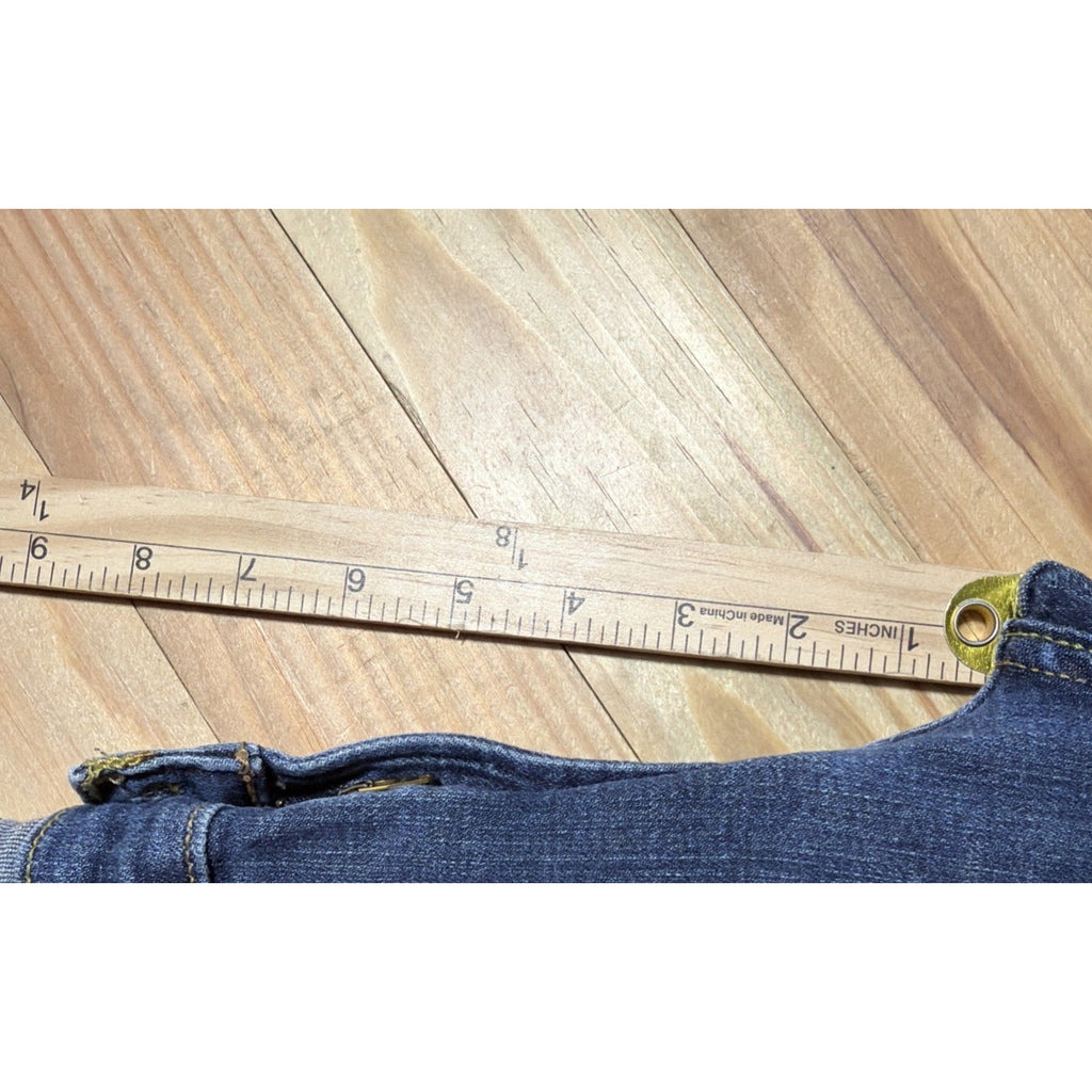 Levis 524 Jeans Y2K Womens 13 M Skinny Low Rise Stretch Denim Too Superlow 33x31