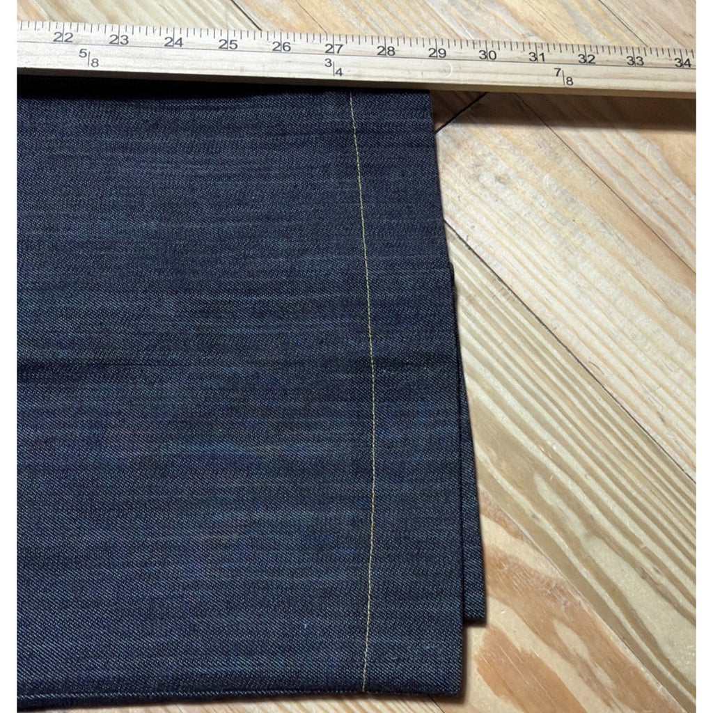 Nautica Wide Leg Ankle Jeans Womens Size 12 High Rise Dark Wash Stretch Flap