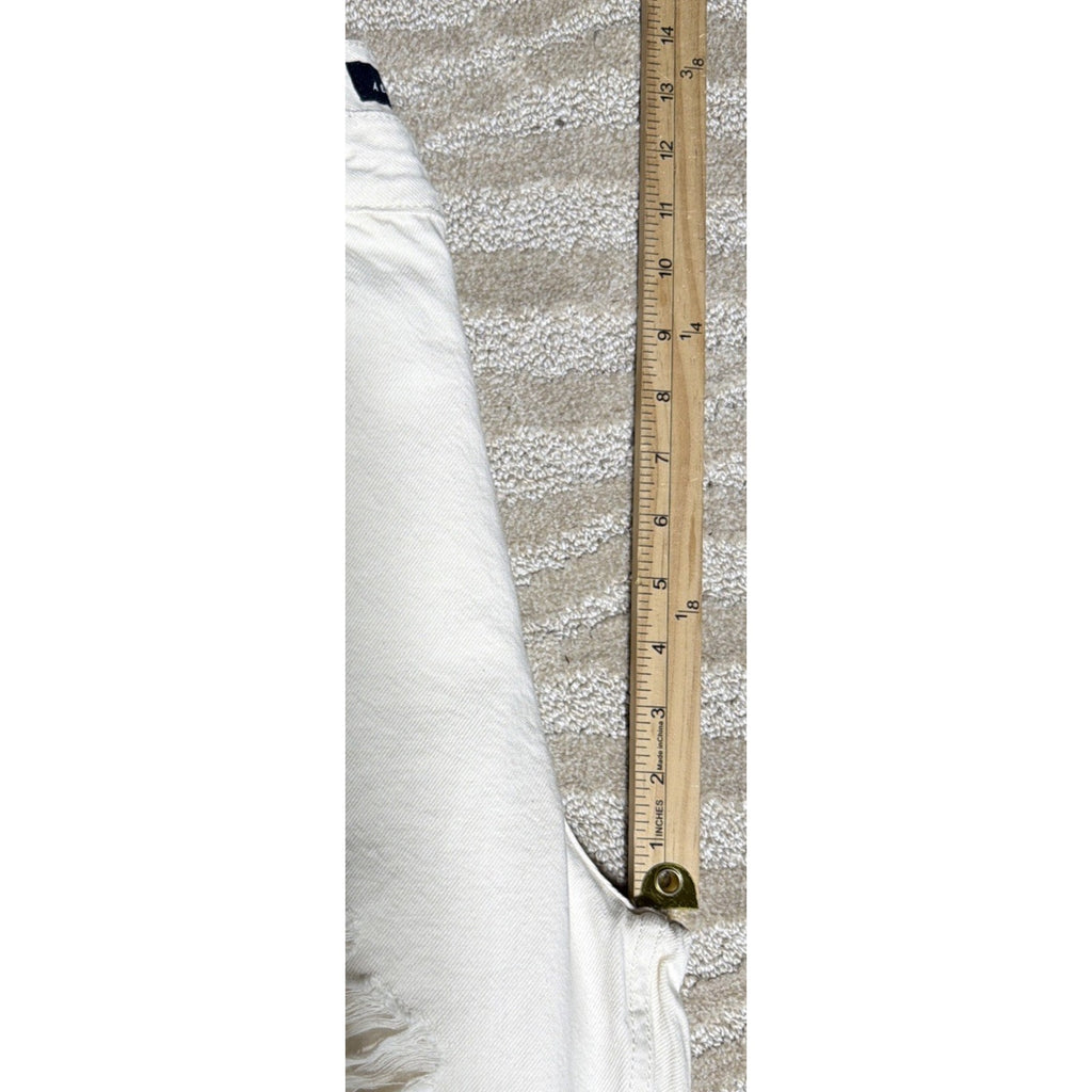 Aeropostale Women's 90s High Rise Baggy Jeans In Cream Size 10 NWT 32x31
