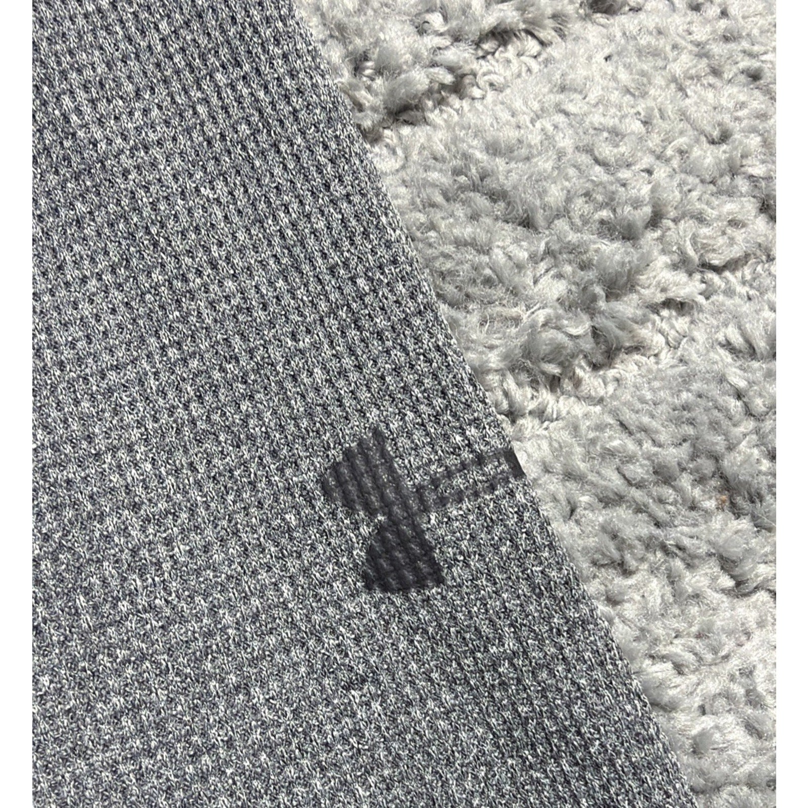 Under Armour Thermal Hoodie Mens Large Gray Loose Sweater Activewear