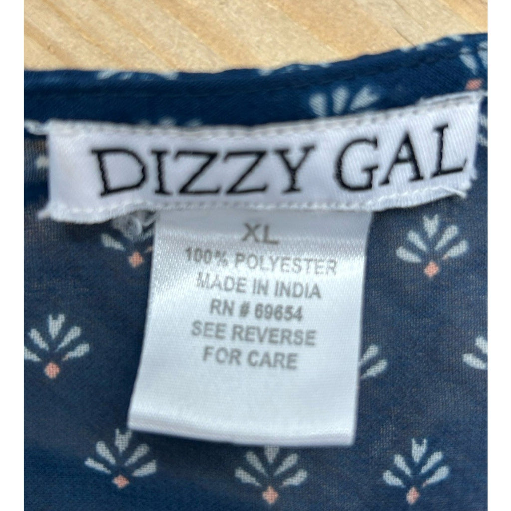 Dizzy Gal Cover-up Kimono Women's XL.