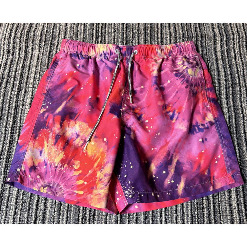 Boardies Swim Trunks Mens Size M Swim Lined Swim Short Shorts Elastic Waist