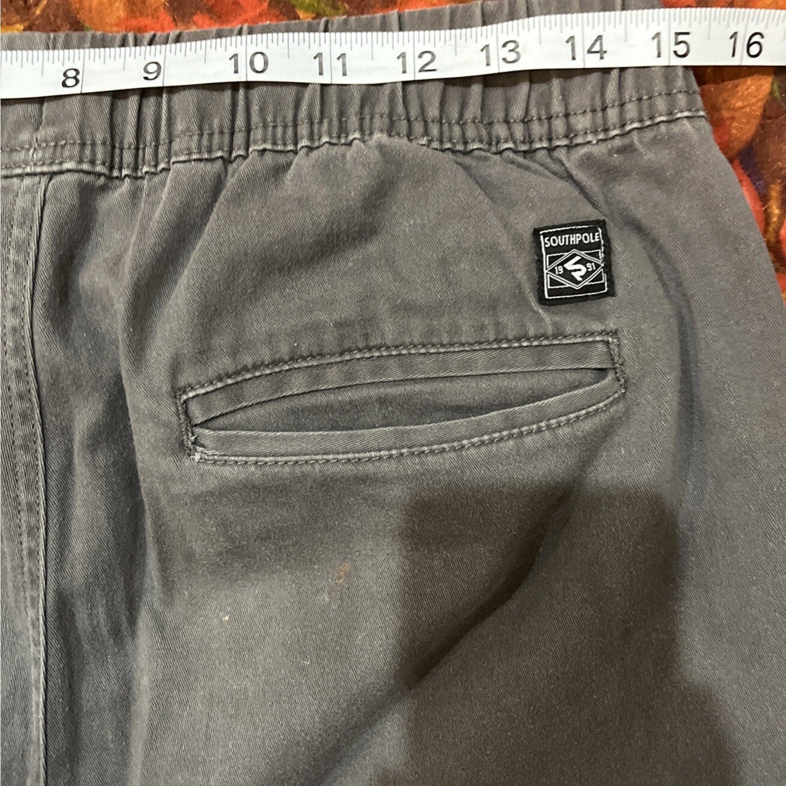 Southpole Jogger Pants Mens Gray Flex The Movement Small Stretch Pants
