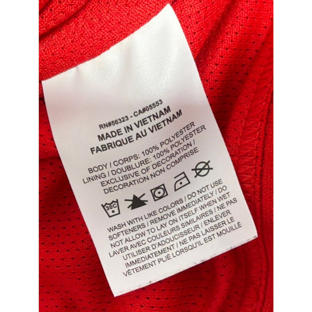 Nike University Red DRI-FIT Running Hooded Full Zip Activewear Lined Jacket M