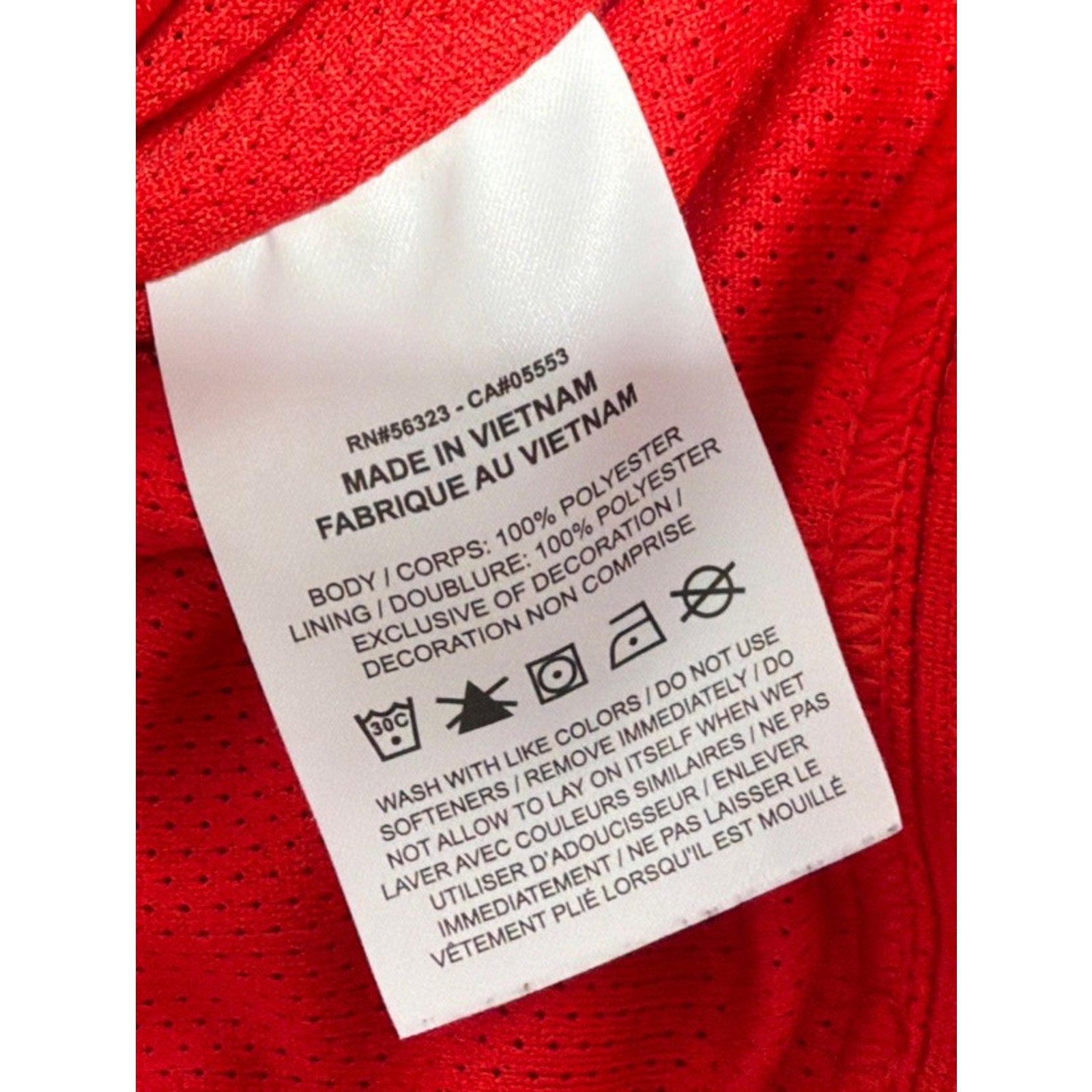 Nike University Red DRI-FIT Running Hooded Full Zip Activewear Lined Jacket M