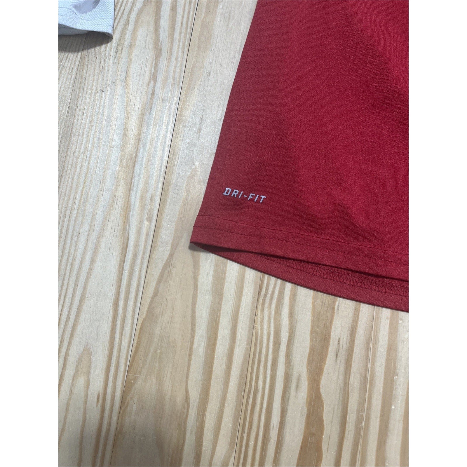 NIKE Dri Fit Long Sleeve T Shirt Youth - SIZE LARGE Red EUC