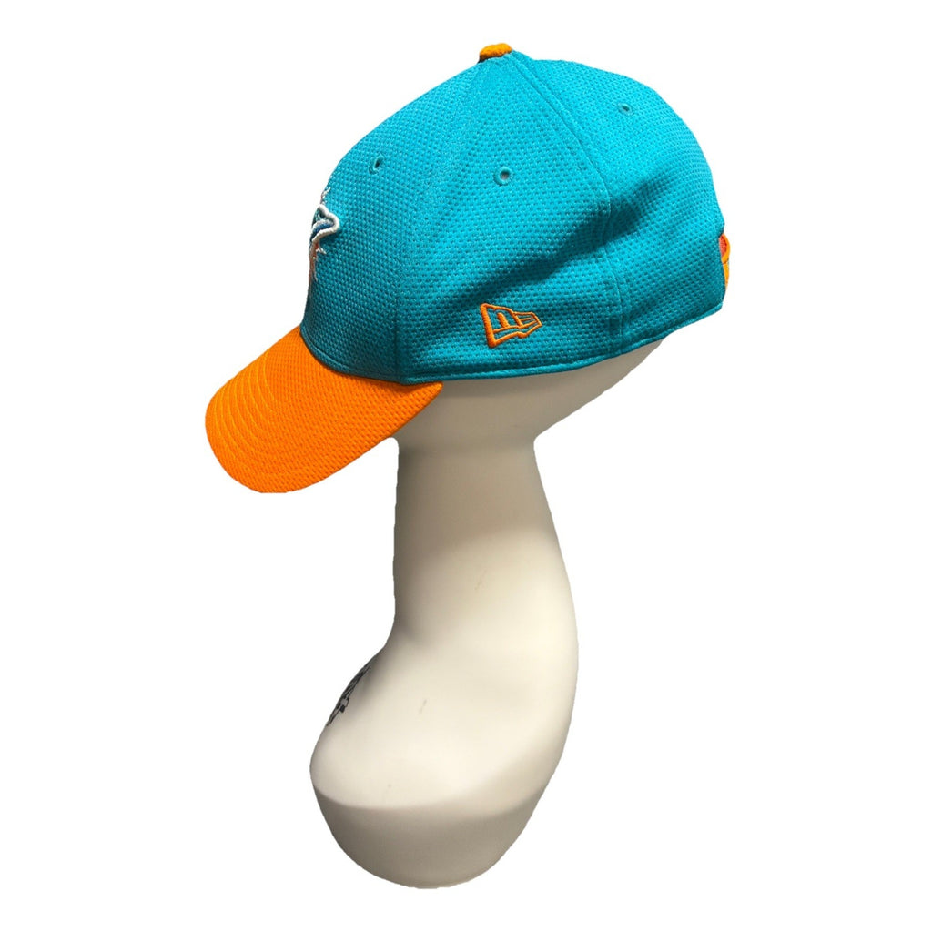 New Era Miami Dolphins NFL Teal/White Hex Neo Mesh Back 39Thirty Hat