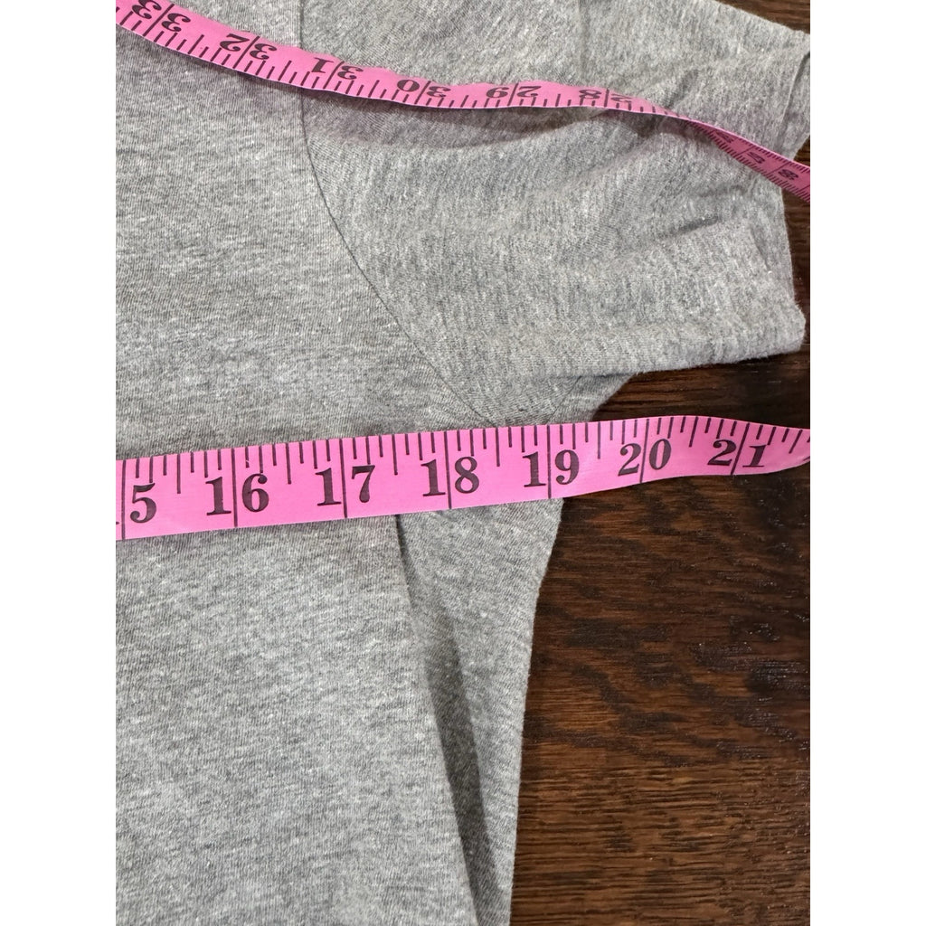 Nike Shirt Size Small S Gray White Tee Short Sleeve Adult Top Swoosh Men's Gym