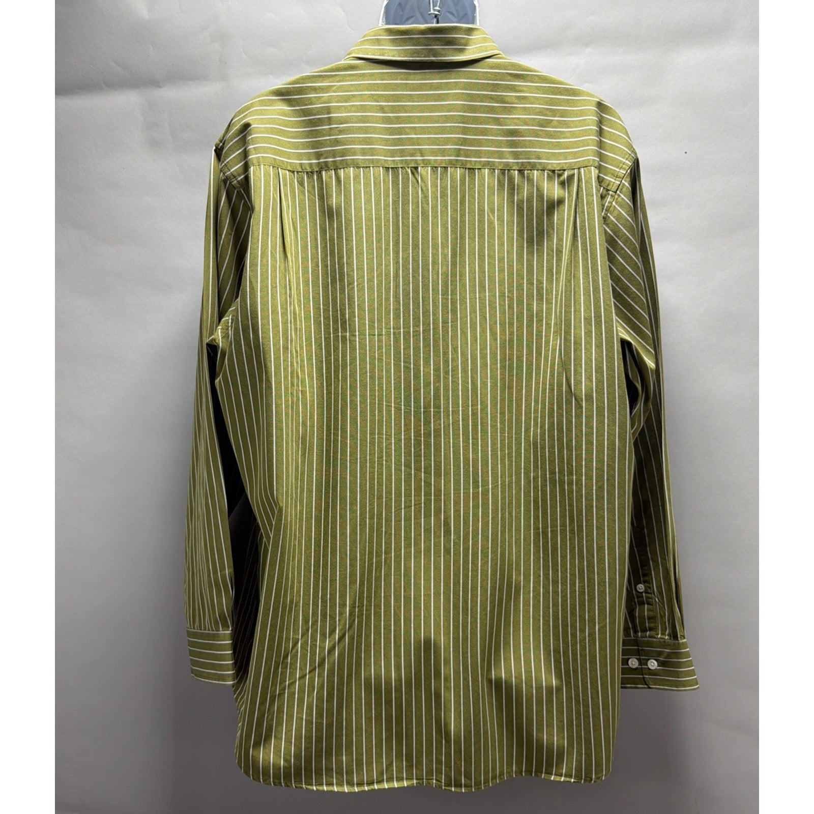 Express Y2K Men's Size XL 100% Cotton Long Sleeve Button Up Dress Shirt Pocket