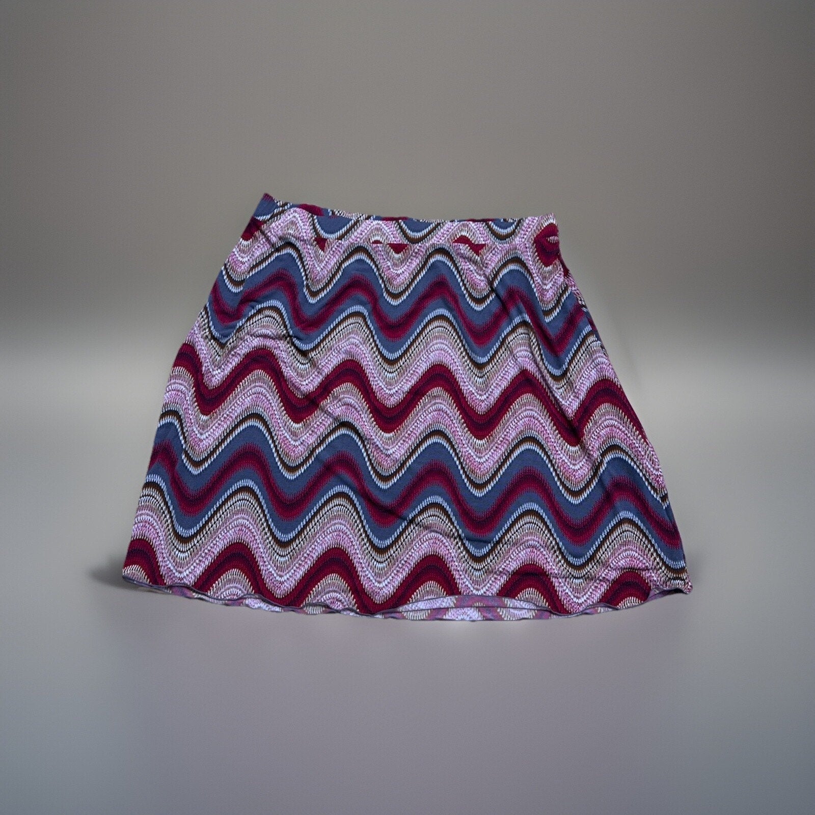 Cato Women's Casual Skirt A-Line Elastic Waist Knee Length Multicolor Size 18/20