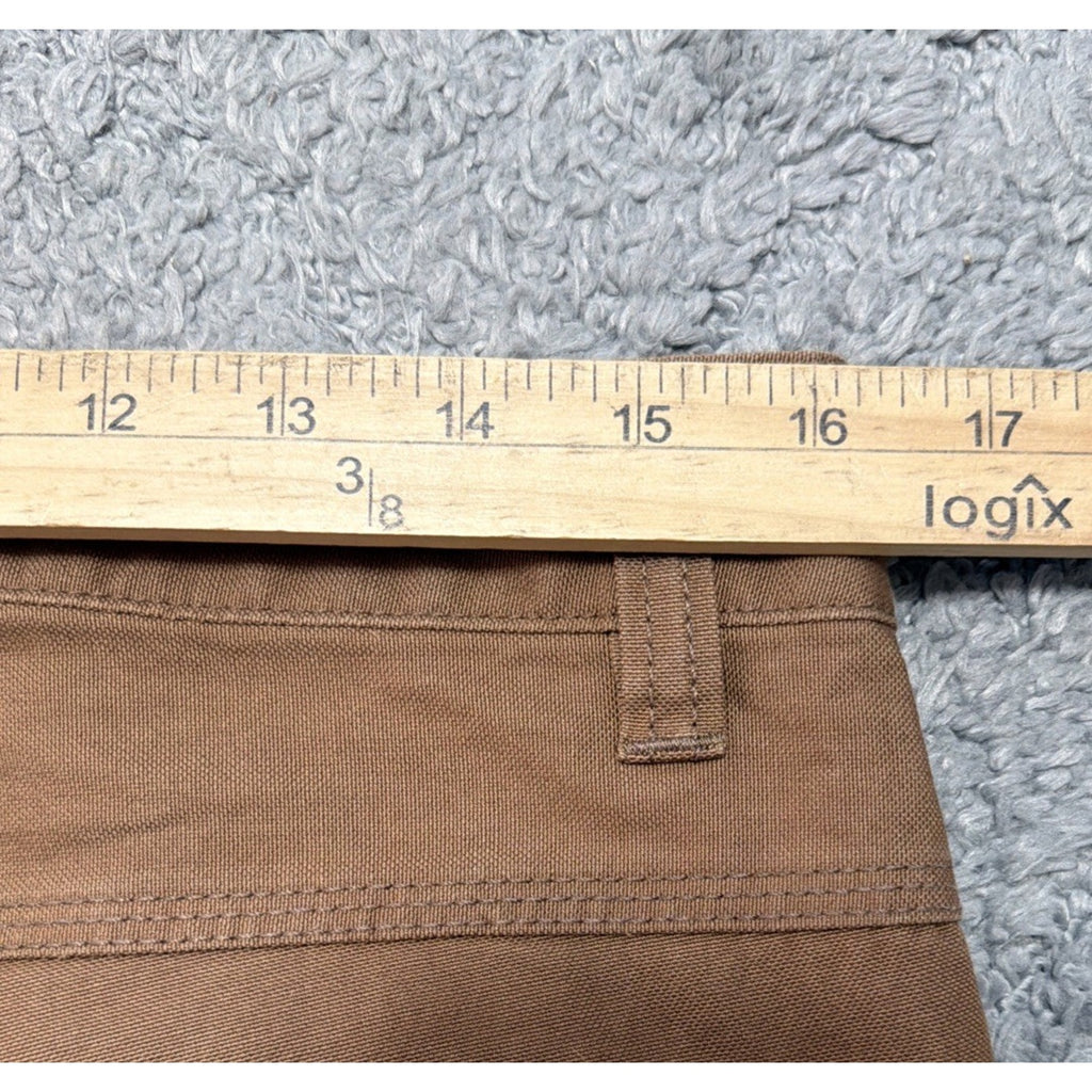 Filson Canvas Slim Leg Pants Partridge Size 8 Cotton Double Knee MSRP $150