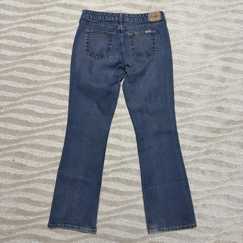 Levi's Signature Y2K Jeans Womens 10 Low Rise Bootcut Stretch Blue Stretch Denim